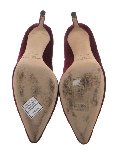 Jimmy Choo Velvet Pumps