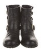 Jimmy Choo Leather Moto Boots