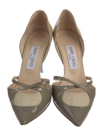 Jimmy Choo Patent Leather D'Orsay Pumps
