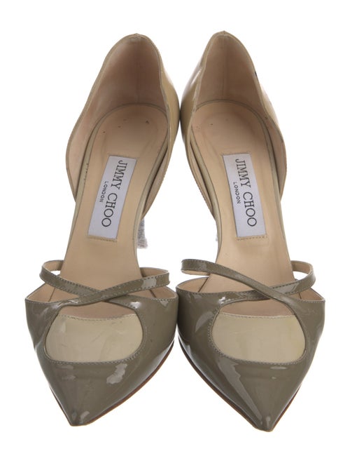 Jimmy Choo Patent Leather D'Orsay Pumps