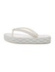Jimmy Choo Rubber Flip Flops
