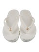 Jimmy Choo Rubber Flip Flops