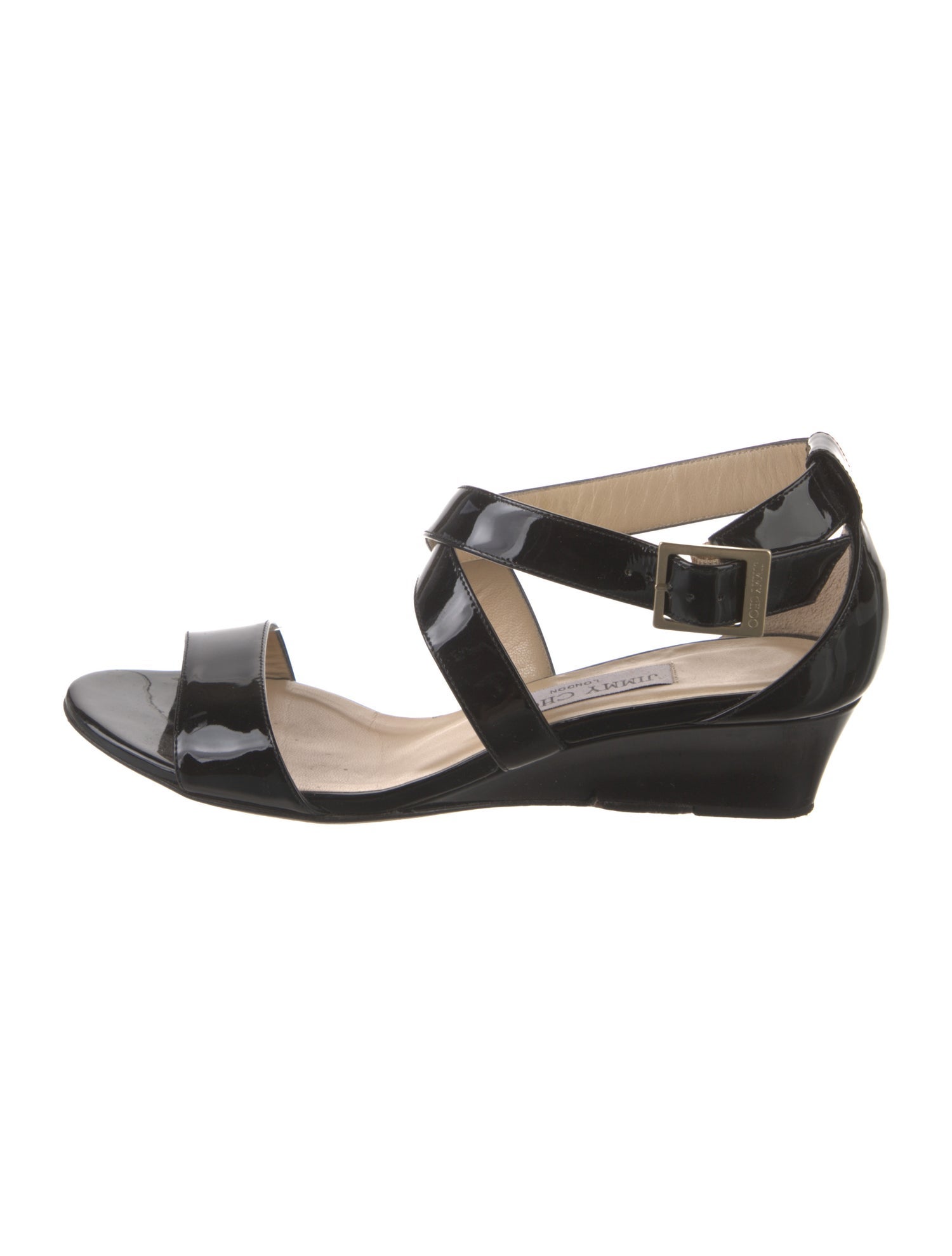 Jimmy Choo Patent Leather Sandals