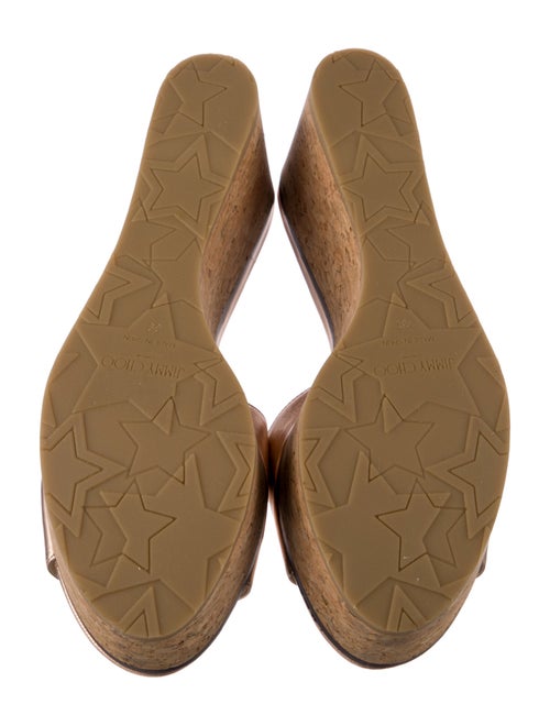 Jimmy Choo DeeDee Leather Slides