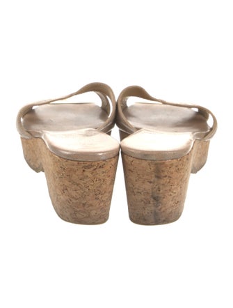 Jimmy Choo Patent Leather Slides