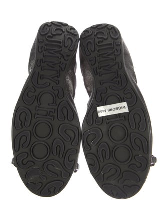 Jimmy Choo Leather Ballet Flats