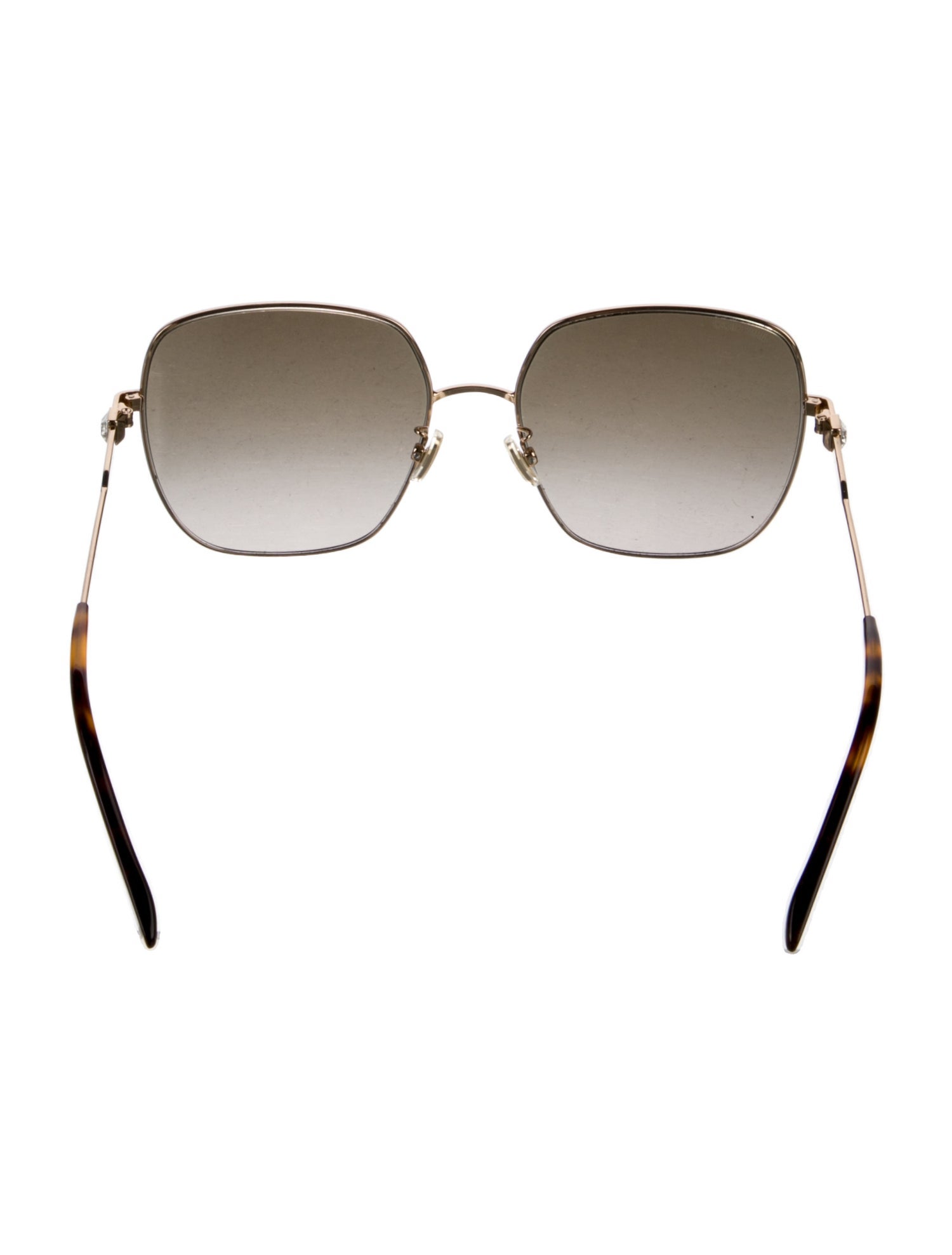 Jimmy Choo Oversize Gradient Sunglasses