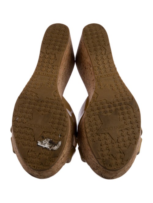 Jimmy Choo Patent Leather Slides