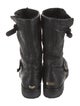 Jimmy Choo Leather Moto Boots