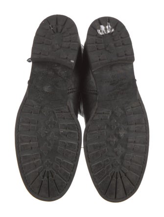 Jimmy Choo Leather Moto Boots