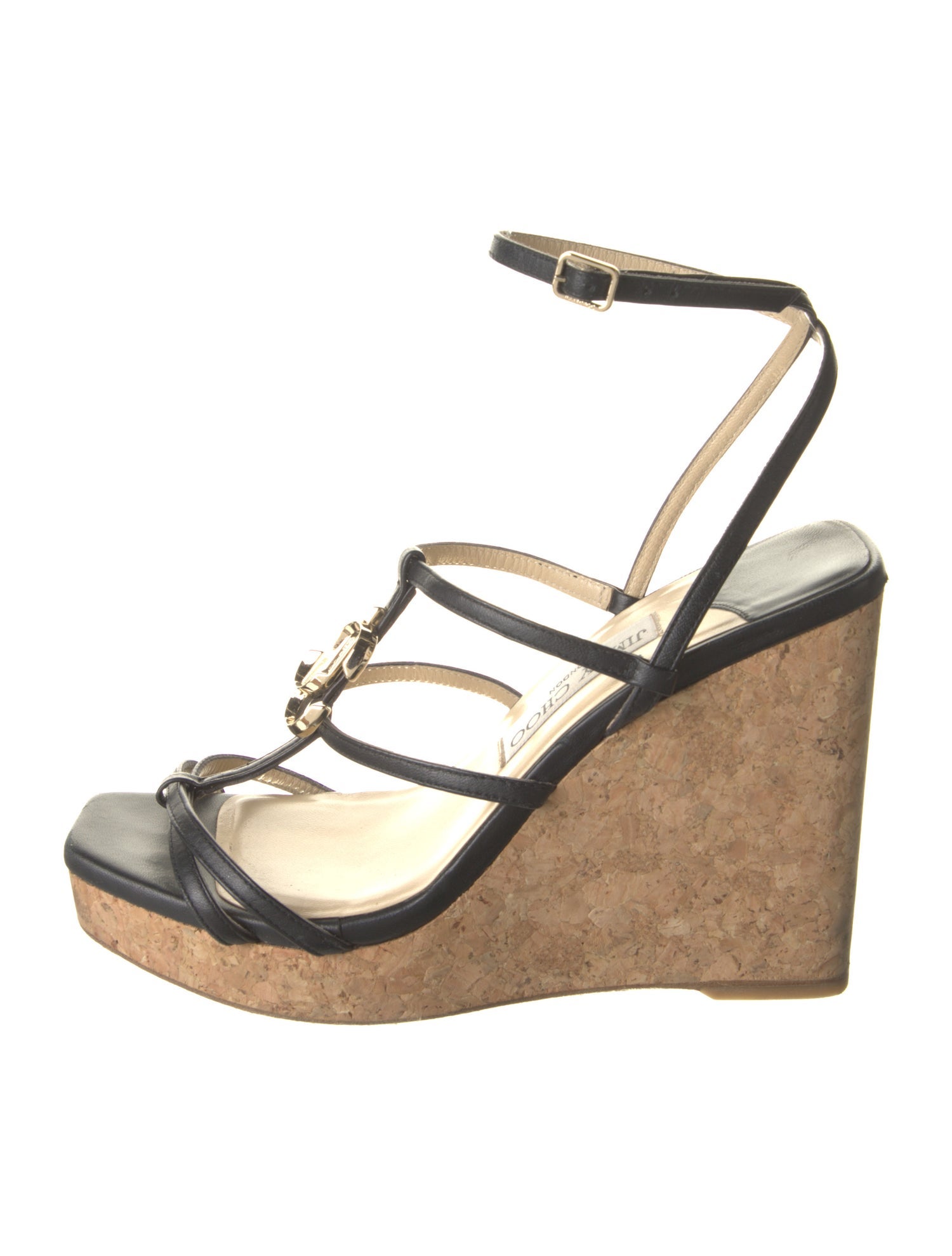 Jimmy Choo Leather Espadrilles