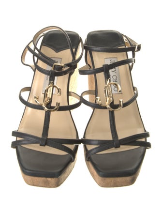 Jimmy Choo Leather Espadrilles