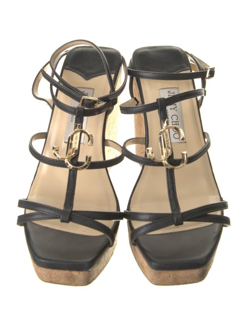 Jimmy Choo Leather Espadrilles