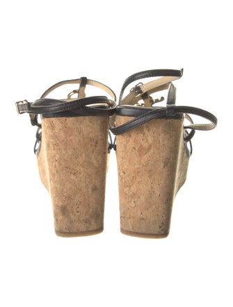 Jimmy Choo Leather Espadrilles