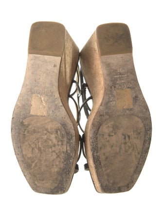 Jimmy Choo Leather Espadrilles