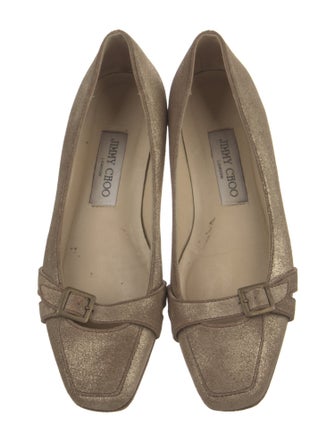 Jimmy Choo Leather Flats