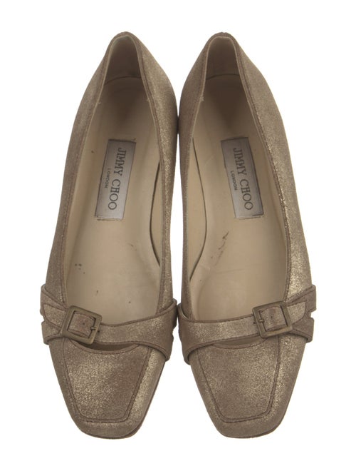 Jimmy Choo Leather Flats