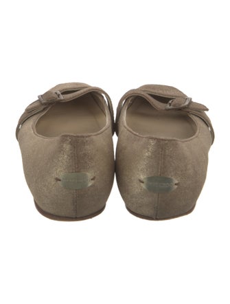 Jimmy Choo Leather Flats