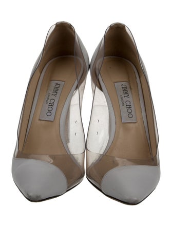 Jimmy Choo PVC Studded Accents Pumps