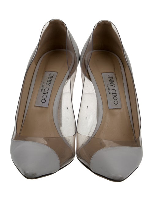 Jimmy Choo PVC Studded Accents Pumps