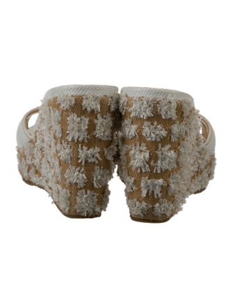 Jimmy Choo Straw Printed Espadrilles