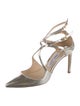 Jimmy Choo Lancer Leather Pumps