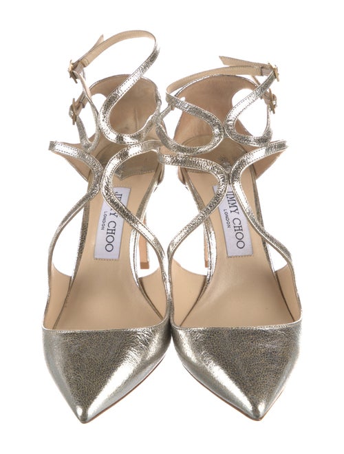 Jimmy Choo Lancer Leather Pumps