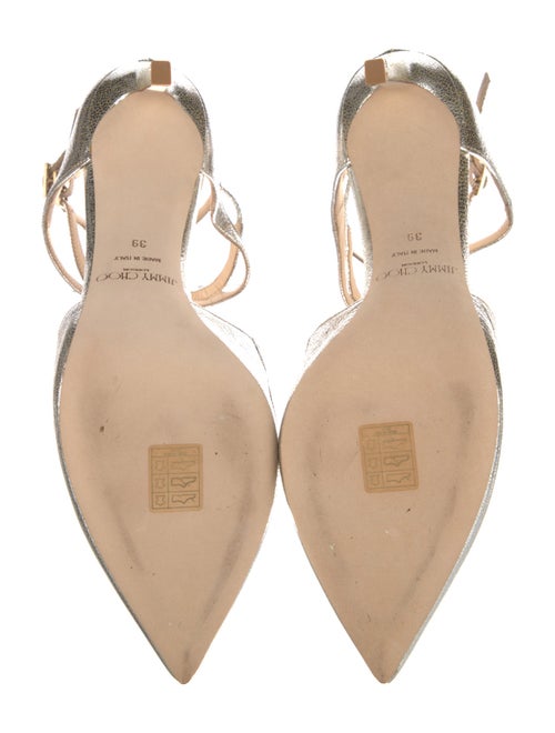 Jimmy Choo Lancer Leather Pumps