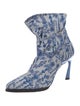 Jimmy Choo Floral Print Boots