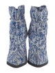 Jimmy Choo Floral Print Boots