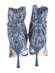 Jimmy Choo Floral Print Boots