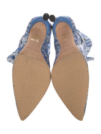 Jimmy Choo Floral Print Boots