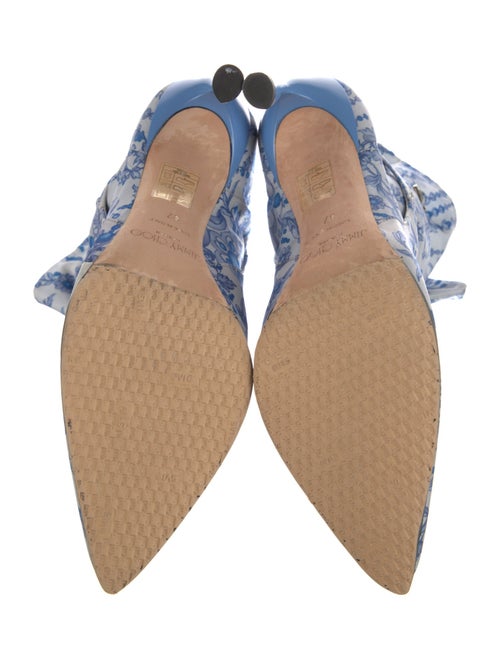 Jimmy Choo Floral Print Boots