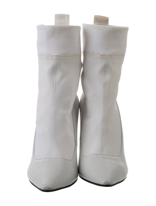 Jimmy Choo Leather Sock Boots