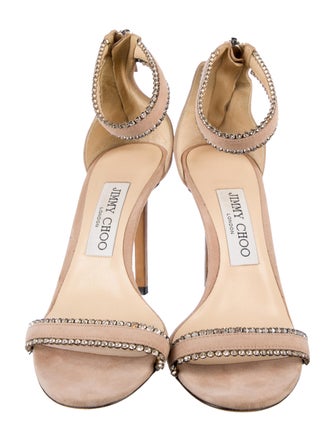 Jimmy Choo Dochas Suede Sandals