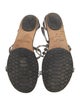 Jimmy Choo Leather T-Strap Sandals