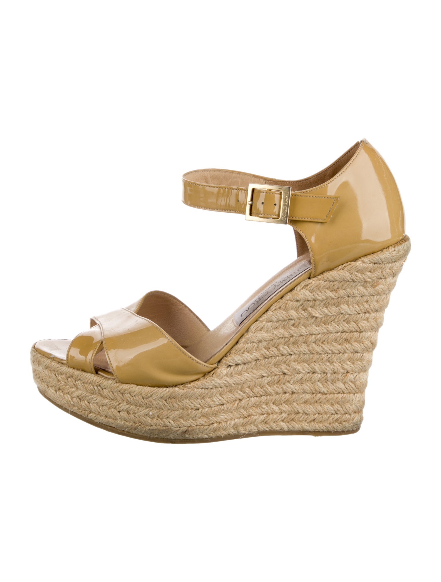 Jimmy Choo Patent Leather Espadrilles