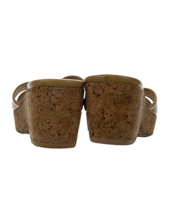 Jimmy Choo Patent Leather Slides