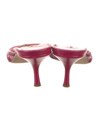 Jimmy Choo Leather Slides