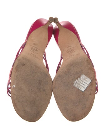 Jimmy Choo Leather Slides