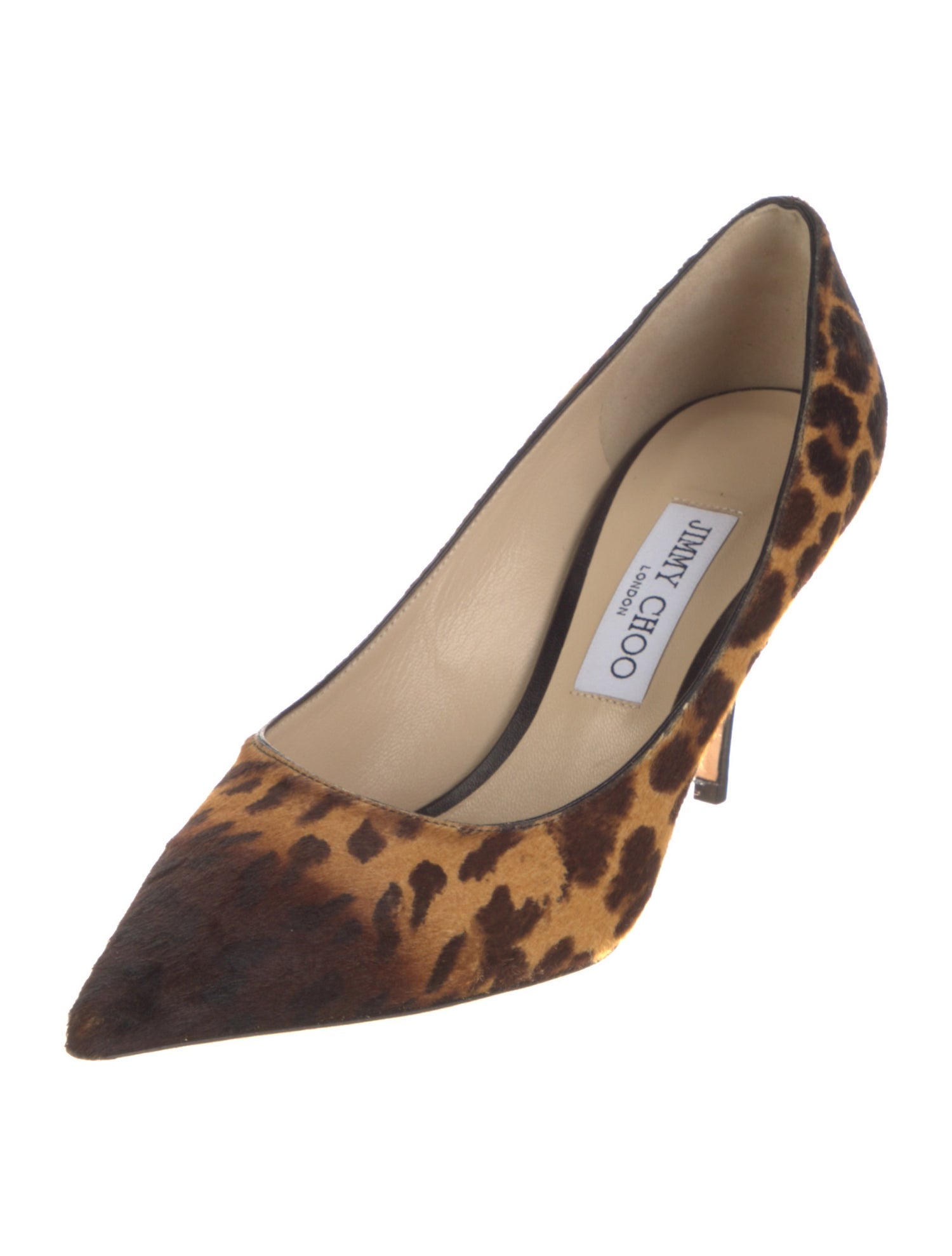 Jimmy Choo Ponyhair Animal Print Pumps