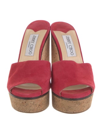 Jimmy Choo DeeDee Suede Slides