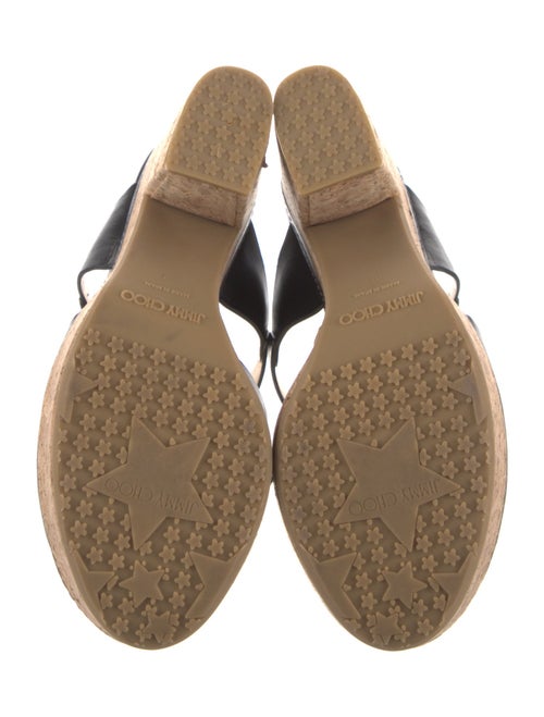 Jimmy Choo Leather Slides