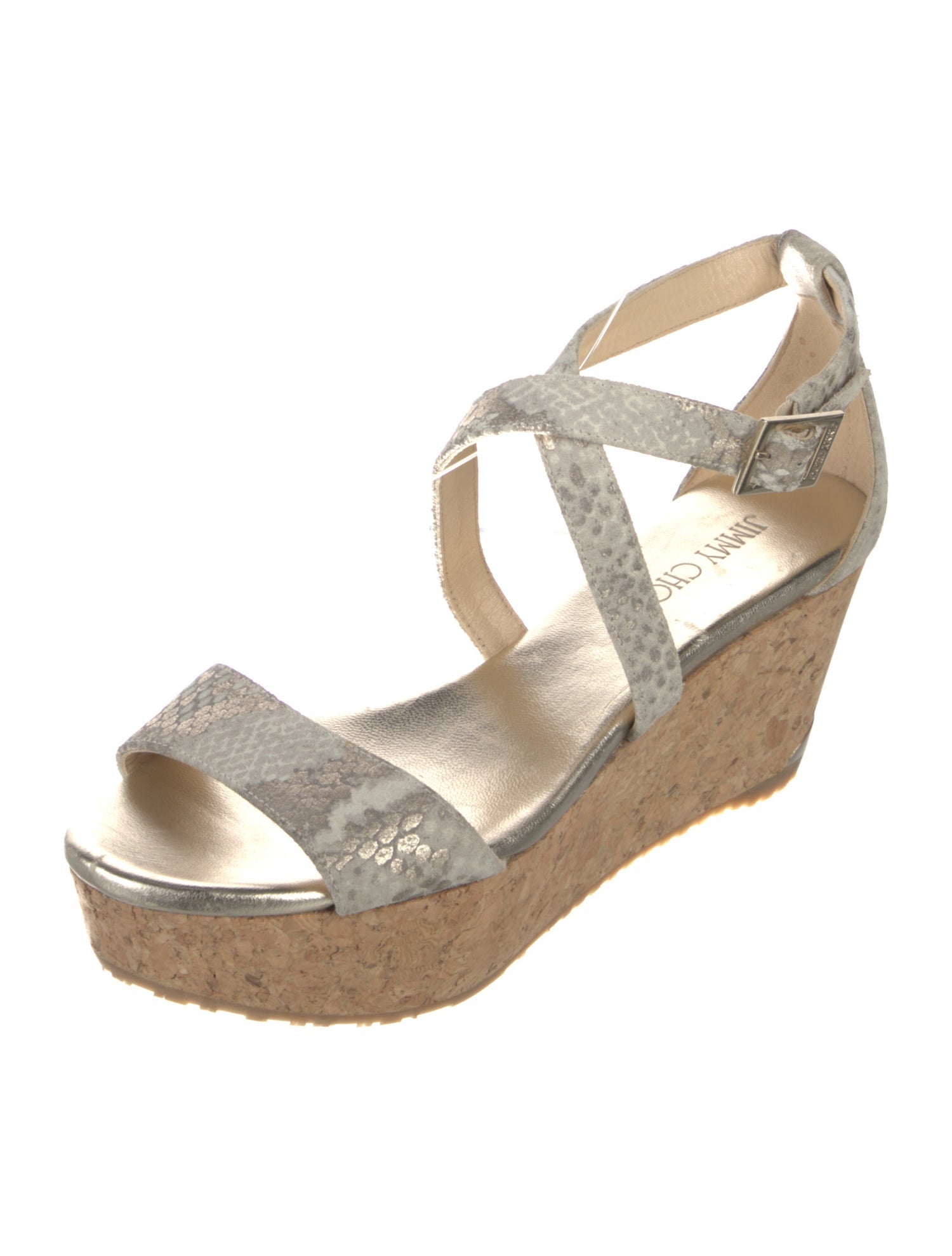 Jimmy Choo Portia Leather Espadrilles