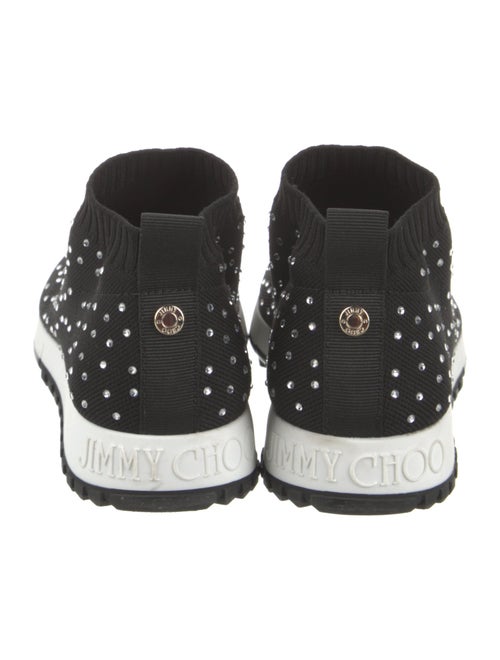 Jimmy Choo Crystal Embellishments Sock Sneakers