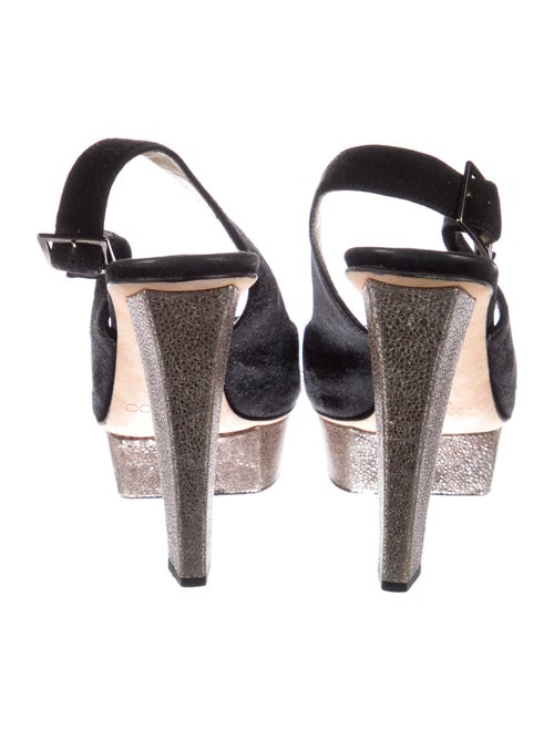 Jimmy Choo Suede Slingback Sandals