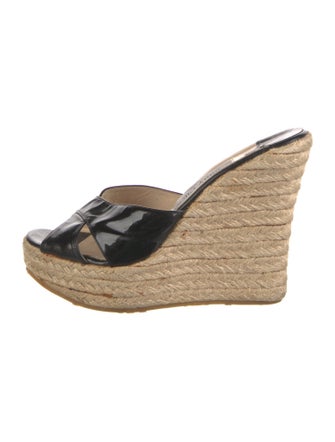 Jimmy Choo Patent Leather Espadrilles