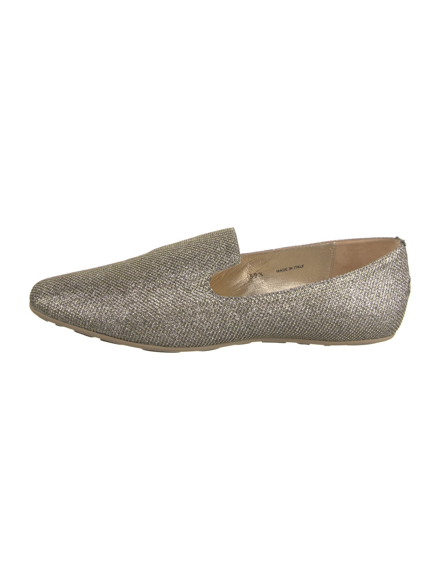 Jimmy Choo Glitter Glitter Accents Loafers