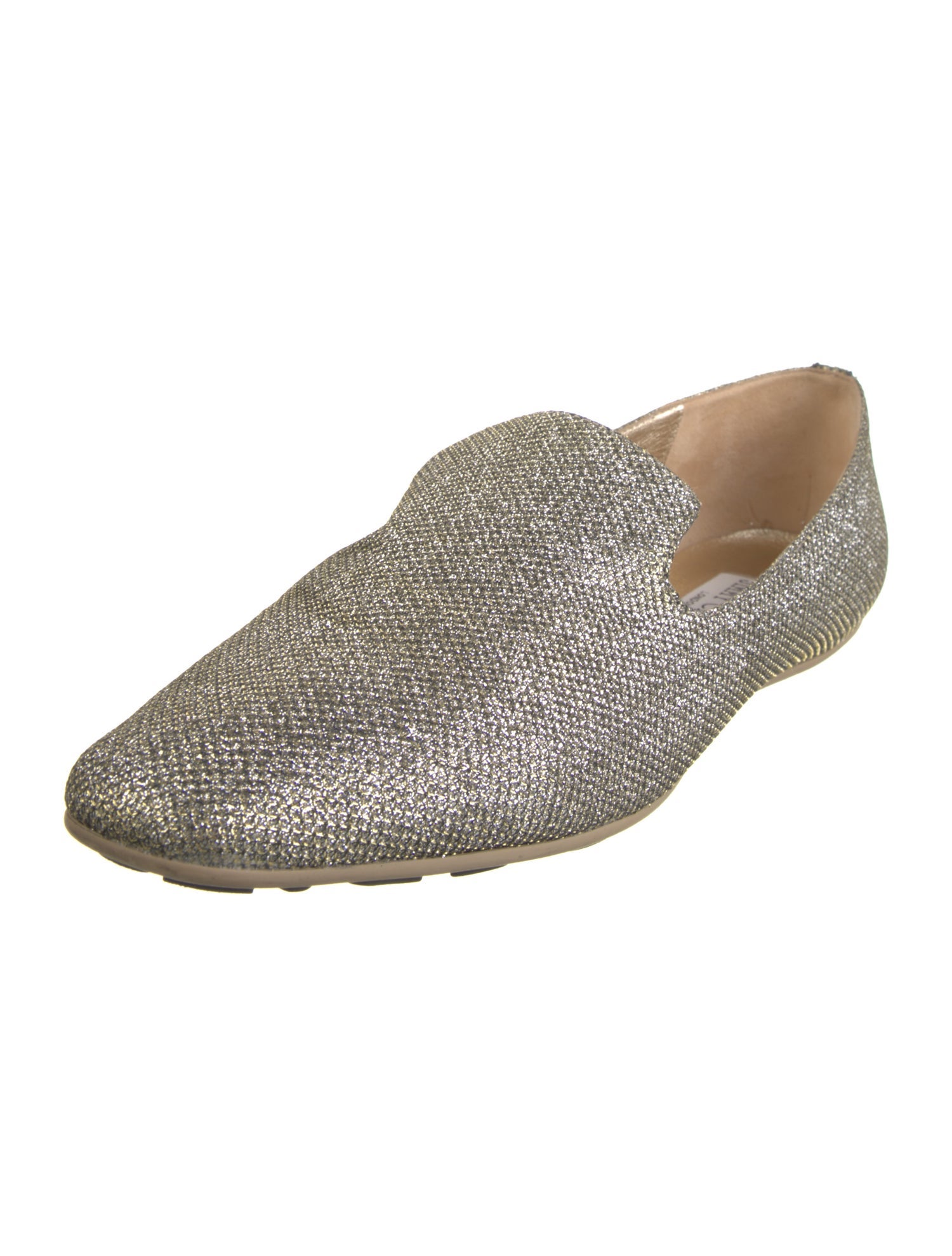 Jimmy Choo Glitter Glitter Accents Loafers