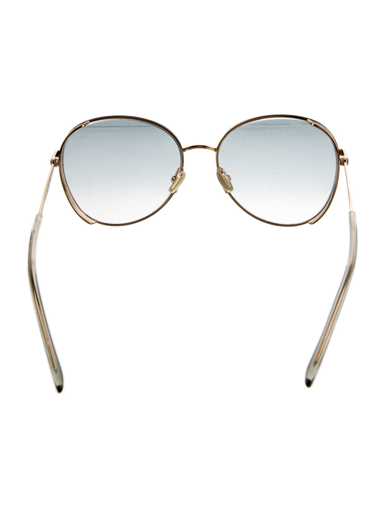 Jimmy Choo Oversize Tinted Sunglasses